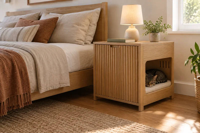 Fluted Cat Perch Nightstands: Usable Space, Drawer Design and a Buyer’s Sample Checklist